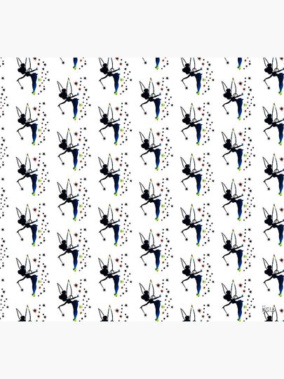 Rainbow Tinkerbell Sillhouette Socks