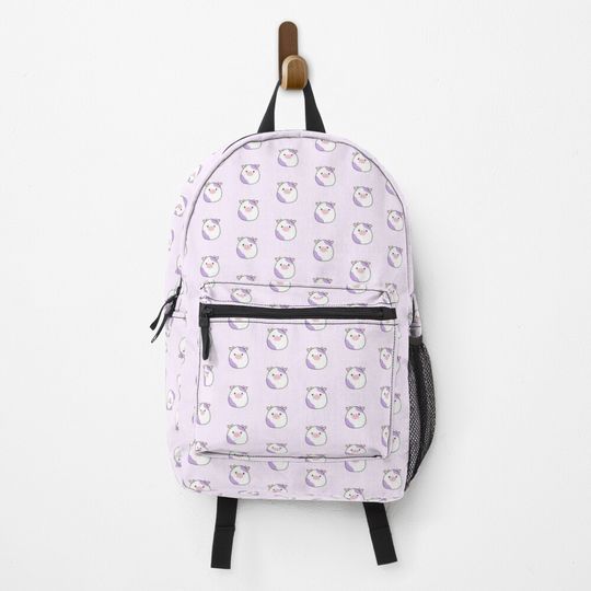 Light Purple Cow Squishmallow Backpack