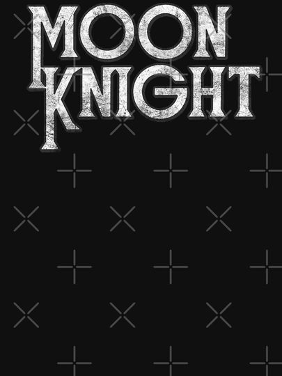 Moon Knight - Classic Title - Dirty Essential T-Shirt