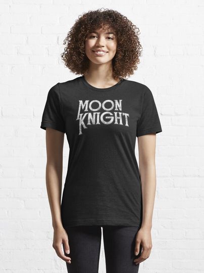 Moon Knight - Classic Title - Dirty Essential T-Shirt