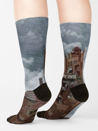 Tower of Terror Storm Socks