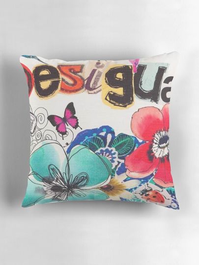 desigual tropical Pillow