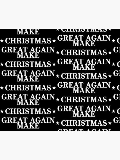 Make Christmas Great Again Throw Blanket