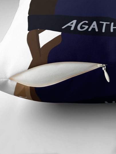 It's Been Agatha All Along Pillow