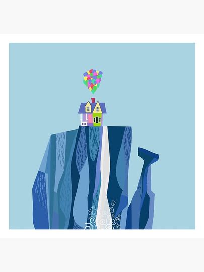 Carl <3 Ellie Pillow