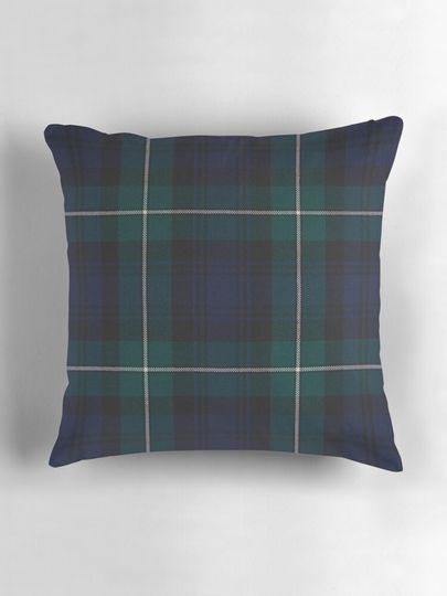 Forbes Scottish Tartan Pillow