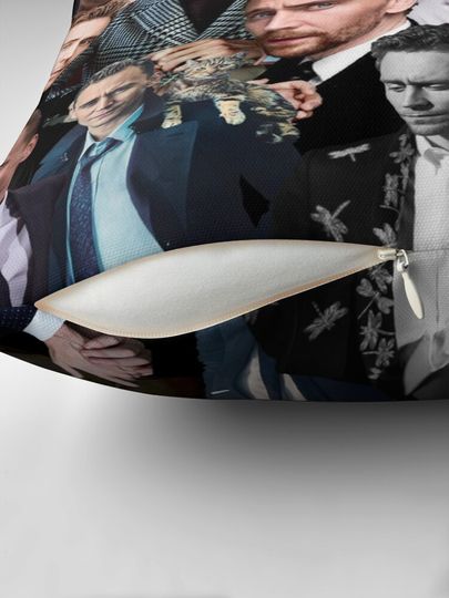 Tom Hiddleston Sexy Collage  Pillow