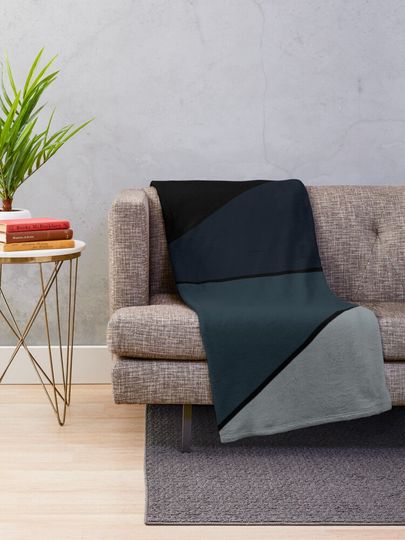 Eddie - Abstrakt Throw Blanket