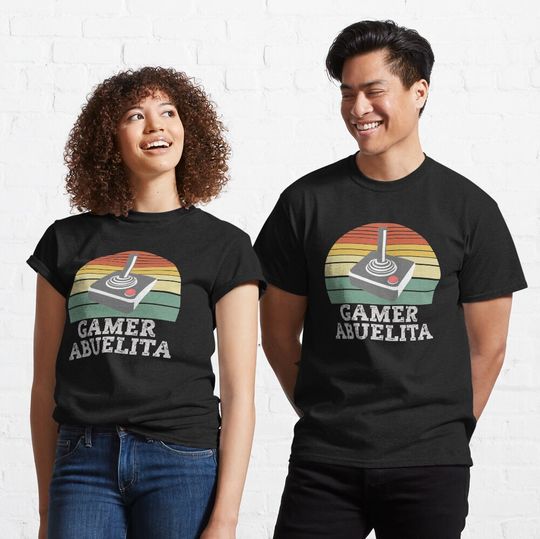 Gamer ABUELITA Retro Game T-Shirt