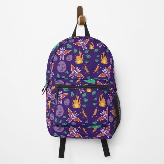 Spyro Pattern Backpack