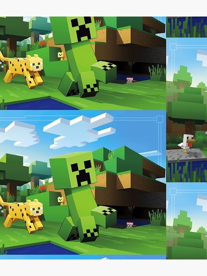 MINECRAFT - OCELOT CHASE Backpack