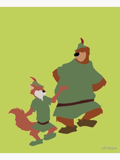 Robin Hood and Little John Apron