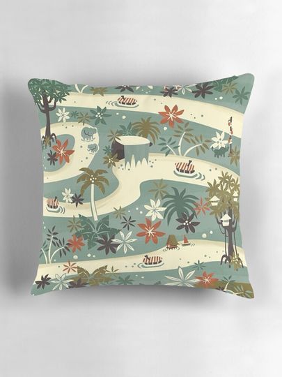 Jungle Cruise Pillow