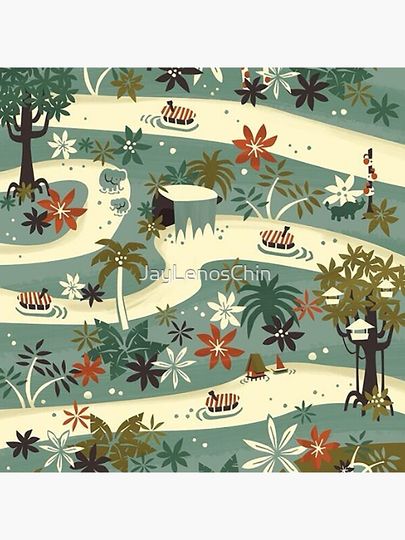 Jungle Cruise Pillow