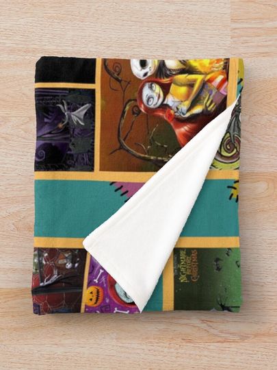 Nightmare Before Christmas  Throw Blanket