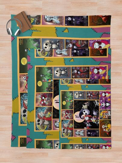 Nightmare Before Christmas  Throw Blanket