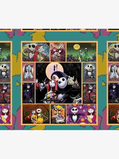 Nightmare Before Christmas  Throw Blanket