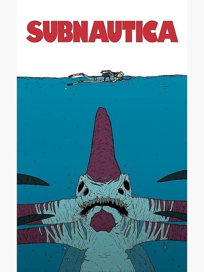 Subnautica Premium Matte Vertical Poster