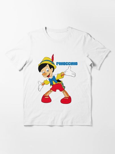 Pinocchio Cartoon Movie Funny Essential T-Shirt