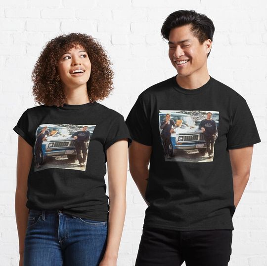 Young Matt Damon Ben Affleck Good Will Hunting Classic T-Shirt
