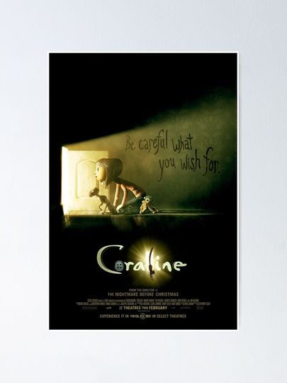 Be Careful What You Wish For, Coraline Poster
