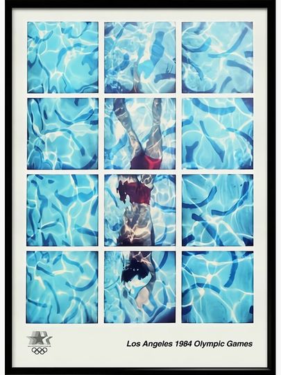 Olympic 1984 Poster Premium Matte Vertical Poster