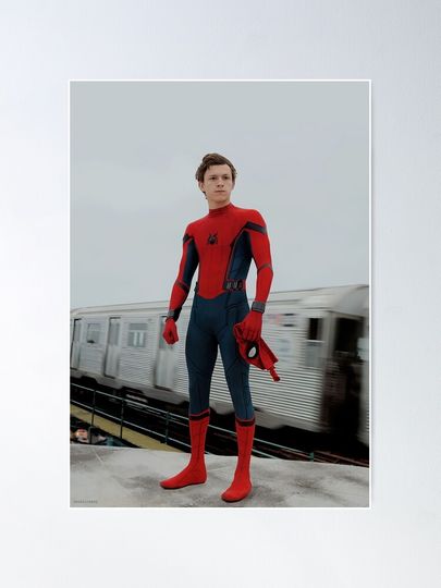 spidey tom holland aesthetic Poster