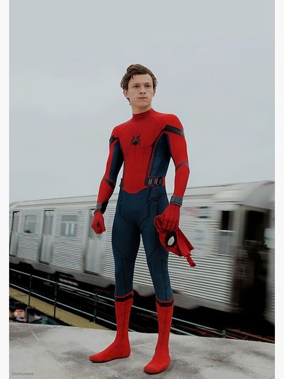 spidey tom holland aesthetic Poster