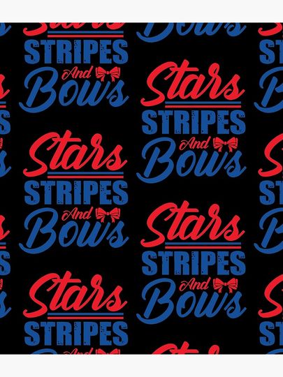 Stars stripes and bows Backpack