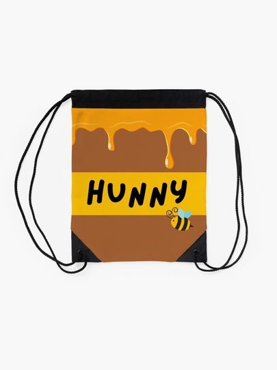 Winnie the Pooh Hunny Pot Drawstring Bag, Gift for Friends