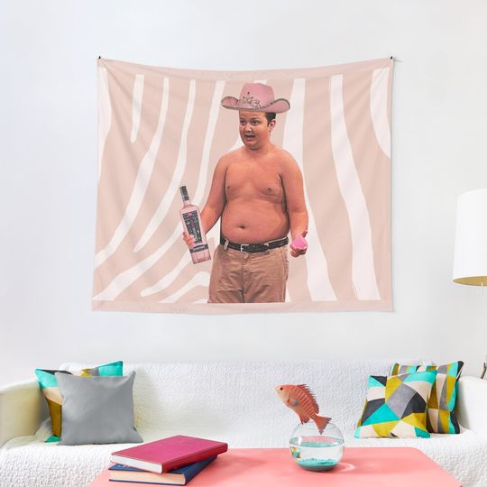 gibby pink whitney Tapestry