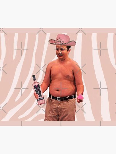 gibby pink whitney Tapestry