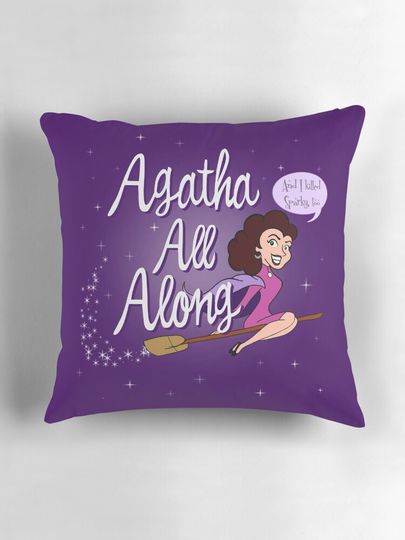 Agatha All Along Pillow