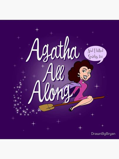 Agatha All Along Pillow