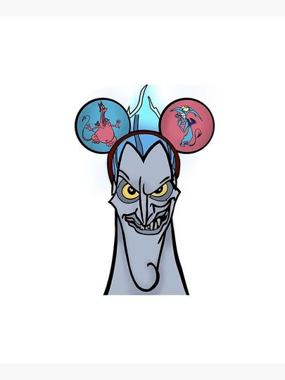 Hades Mickey Ears Apron