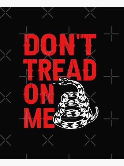 Don't Tread On Me Second Amendment Gun Rights Patriotic Apron