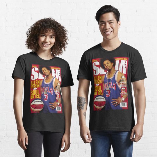 Allen Iverson S-l-am Mag-azine T-Shirt