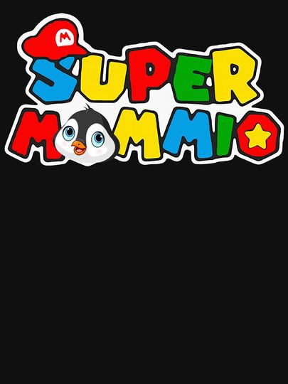 Super Mommio With Penguin Mommio Classic T-Shirt