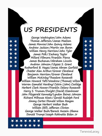  All U.S  Presidents Classic T-Shirt