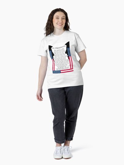 All U.S  Presidents Classic T-Shirt