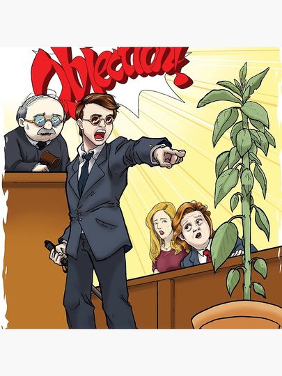 Objection!  Phoenix Wright vs Daredevil Pillow