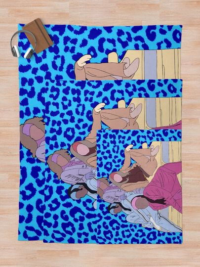 cheetah sistas Throw Blanket
