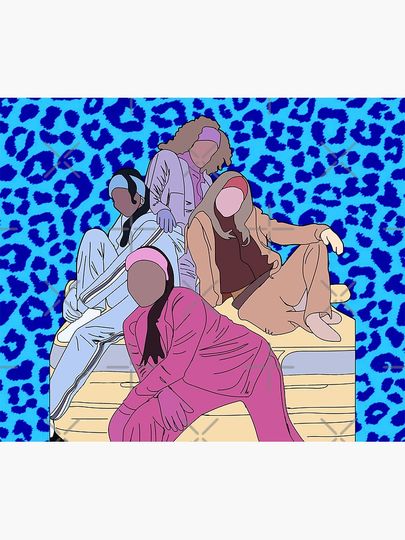 cheetah sistas Throw Blanket