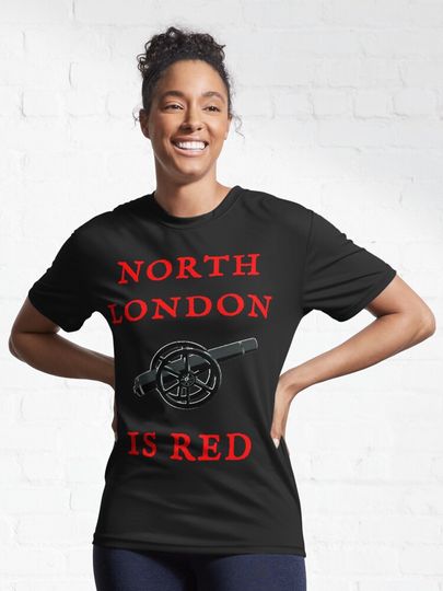 North London Is Red Active T-Shirt