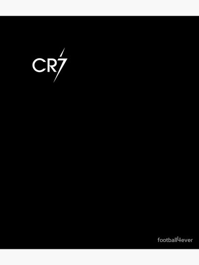 CR7 Black Backpack, Gift for Fan