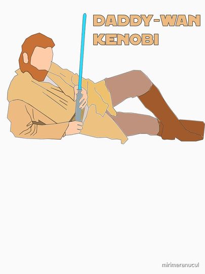 Daddy-Wan Kenobi Obi-Wan Kenobi Tank Top