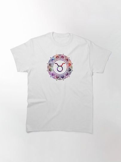 Taurus Zodiac - Mandala Classic T-Shirt