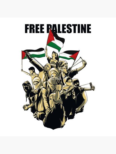 Free Palestine Premium Matte Vertical Poster