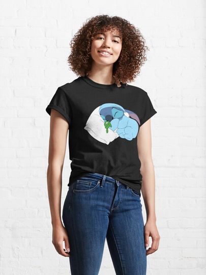 Sleeping Stitch Classic T-Shirt, Disney Lilo Stitch Shirt