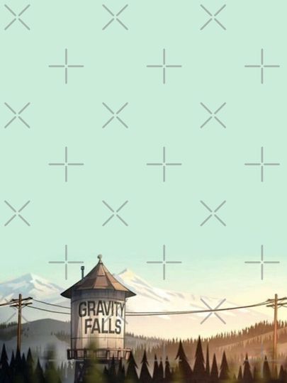 Gravity Falls (scene) iPhone Case